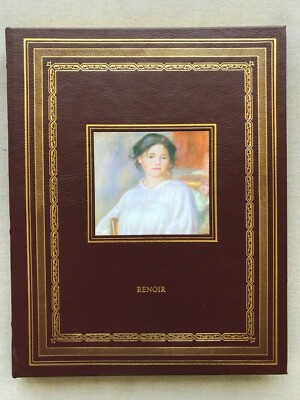 Renoir by Philippe Cros, Glorious Art series (Easton Leather Bound, New)-image