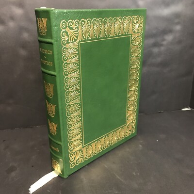 Easton Press  Politics and Poetics  Aristotle  100 Greatest Series-image