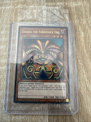 Yugioh - Exodia the Forbidden One Sealed LART-EN004 Ultra Rare Promo-image