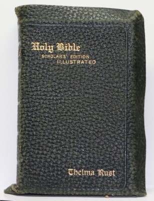 HOLY BIBLE Scholars' Edition WINSTON Illustrated International Series ca. 1915-image