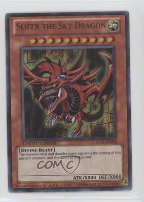 2010 Yu-Gi-Oh! Legendary Collection 1 Limited Edition Slifer the Sky Dragon 0d08-image