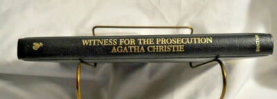 1983 Agatha Christie Mystery Collection Witness for The Prosecution 1st Edition-image