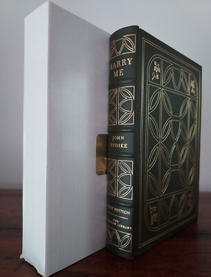 Franklin Library Marry Me RARE BRAND NEW 🔥 John Updike Classic Leather Romance-image