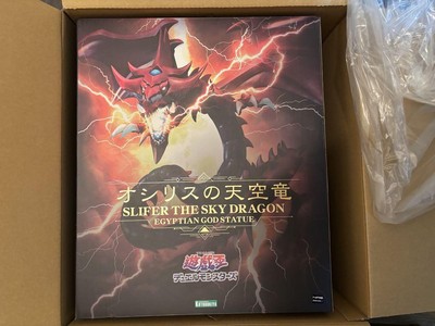 KOTOBUKIYA Yu-Gi-Oh! Slifer the Sky Dragon Egyptian God Statue Figur O3045-image