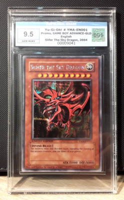Yu-Gi-Oh! Slifer the Sky Dragon, YMA-EN001, Secret Rare, Lim. Edition, Gem Mint-image
