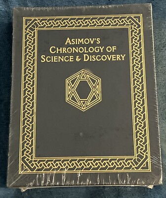 Easton Press ASIMOV’S CHRONOLOGY of SCIENCE DISCOVERY (New)-image