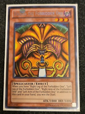 Yu-Gi-Oh! Exodia The Forbidden One LCYW-EN306 Secret Rare Unlimited LP-image