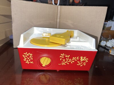 Mattel Fisher Price Music Box Record Player (2014 Version ) - With Disk-image