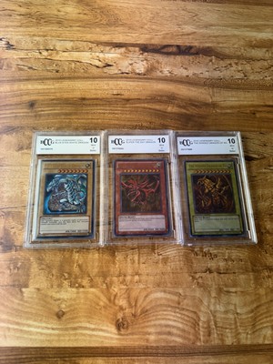 2010 Yu-Gi-Oh Yugioh Legendary Collection Blue-Eyes White Dragon/Slifer/Winged-image