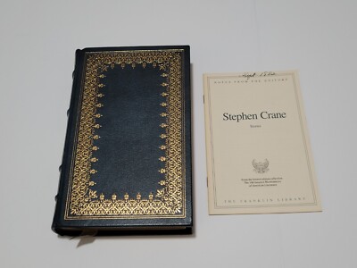 Stephen Crane, Stories, Franklin Library Full Leather Limited Edition 1982 EX+-image
