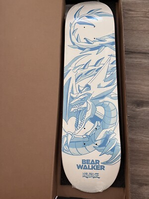 Bear Walker x Yu-Gi-Oh Skate Deck SECRET RARE BLUEPRINT Slifer the Sky Dragon-image