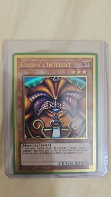 Yu-Gi-Oh Exodia the Forbidden One (Exodia L'interdit) - Super Rare Gold - French-image