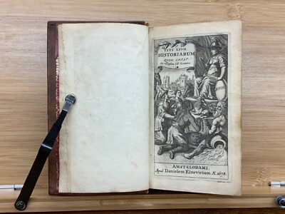 1678 Historiarum Quod Extat - Titi Livii, First Elzevir Edition - Leather-image
