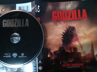 Godzilla Blu Ray (DISC ONLY) + Artwork-image