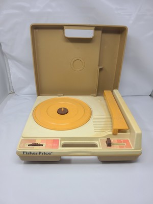Vintage 1978 Fisher Price Record Player Model 825 Kid Turntable PLEASE READ-image