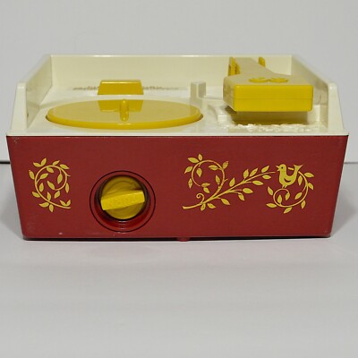 Fisher Price Music Box Record Player with 5 Records 2014 Item #1697 WORKS-image