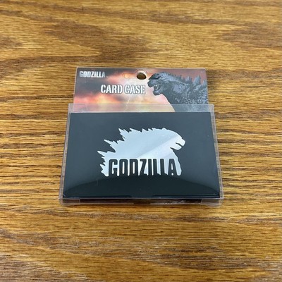 Godzilla 2014 Metal Card Case Business Card Holder Used-image