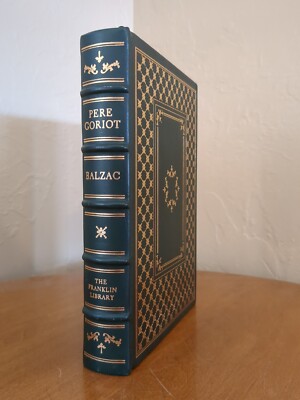 Franklin Library 100 Greatest Books Pere Goriot Balzac Full Leather EUC-image