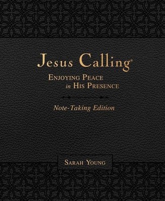 Sarah Young Jesus Calling Note-Taking Edition, Leath (Leather Bound) (UK IMPORT)-image