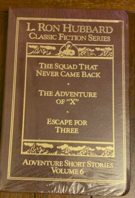 L RON HUBBARD BOOK CLASSIC FICTION SERIES LEATHER HC ARCTIC WINGS FACTORY SEALED-image