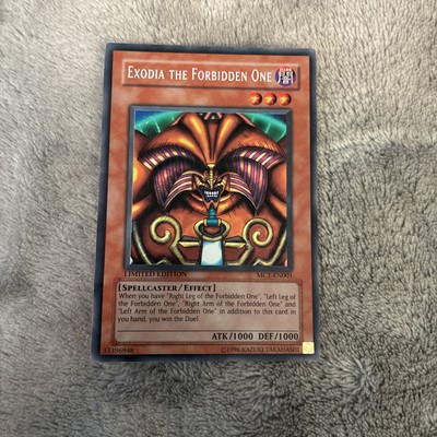 Exodia the Forbidden One MC1-EN001 Yugioh Master Collection Volume 1 HP-image