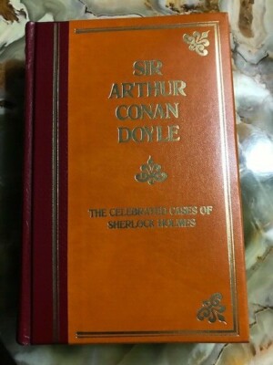 Sir Arthur Conan Doyle, The Celebrated Cases of Sherlock Holmes, like leather -image