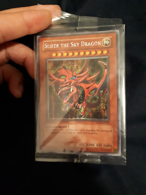 Yugioh Slifer the Sky Dragon YMA sealed Secret Promo-image