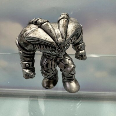 EXODIA THE FORBIDDEN ONE Yu-Gi-Oh! Takahashi Figure Silver 2 inch-image