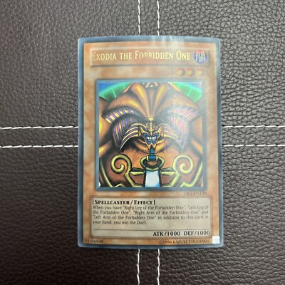 Yu-Gi-Oh! Exodia The Forbidden One - DB1-EN139 - Unlimited - HP Ultra Rare-image