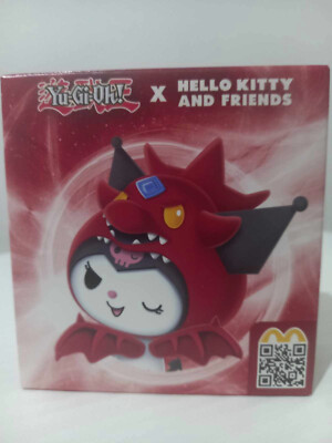 McDonalds Yu-Gi-Oh! x Hello Kitty Kuromi x Slifer the Sky Dragon Plushie-image