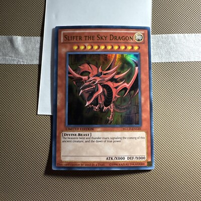 SLIFER THE SKY DRAGON YGLD-ENG01 Limited Edition Ultra Rare NM-image