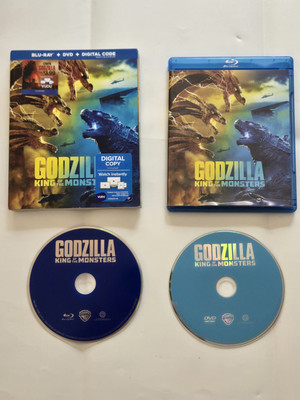 Godzilla: King Of The Monsters (2019) Blu-Ray & DVD w/ Millie Bobby Brown-image
