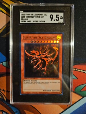 SGC 9.5MT+ Slifer The Sky Dragon LC01-EN002 25th anniversary LIMITED EDITION-image