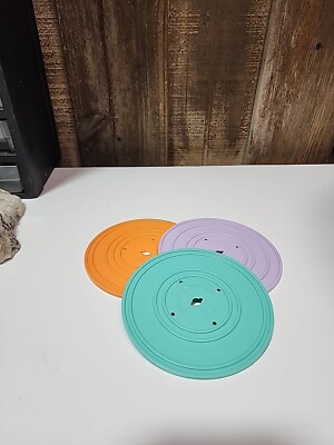 Replacement Retro Fisher Price Music Box Record Player 3 Records - 2014-image