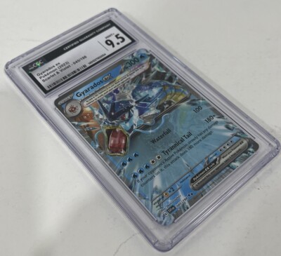Pokémon Gyarados EX Scarlet Violet 45/138 Holo CGC Graded 9.5 Non PSA Card-image