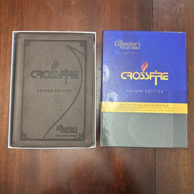 NEW The Expositor's Study Bible Crossfire Deluxe -KJV-SIGNED by Gabriel Swaggart-image