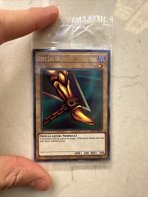 Yugioh SEALED Left Leg of the Forbidden One LART-EN003 Ultra Rare Limited Ed!!-image