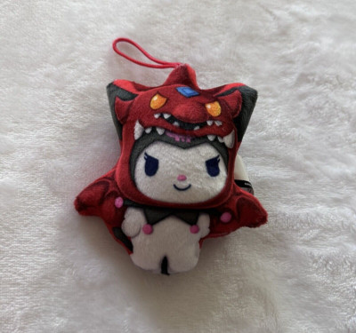 McDonalds Yu-Gi-Oh! x Hello Kitty Kuromi Slifer The Sky Dragon Plush Toy 2024-image