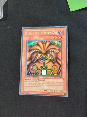 Yugioh TCG Exodia The Forbiden One MC1-EN001 Secret Rare Limited Edition LP-image