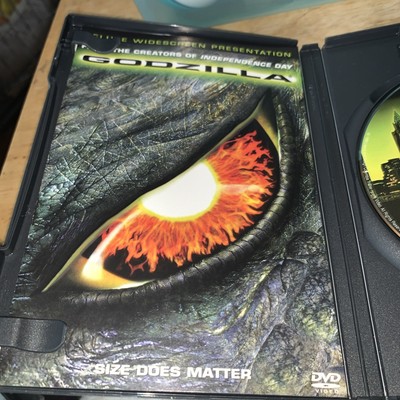 Godzilla Deluxe Wide Screen Presentation Size Does Matter Like New But Used DVD-image