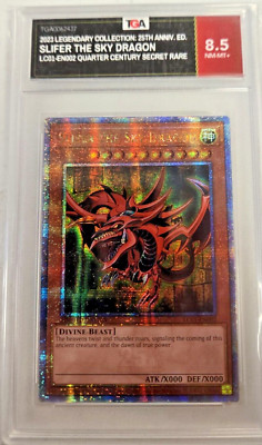 2023 Yugioh Graded 25th Anniversary Edition Secret Rare - Slifer the Sky Dragon-image