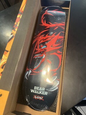 NEW Bear Walker X Yu-Gi-Oh Slifer The Sky Dragon Skateboard RARE #/2500-image