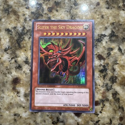 Yugioh Slifer the Sky Dragon LC01-EN002 Ultra Rare Limited Edition-image