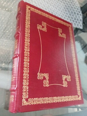 SIGNED – THE UNMADE BED - francoise sagan - 1st ED Franklin Library –  LEATHER-image