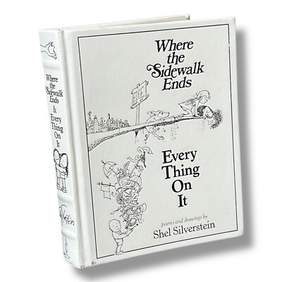 Where the Sidewalk Ends/Every Thing On It Shel Silverstein Leather Bound Hardcov-image