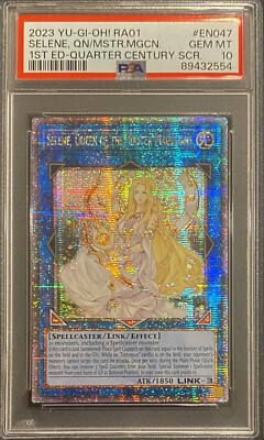 2023 PSA 10 YUGIOH 25TH STARLIGHT QUARTER CENTURY SELENE QUEEN MASTER MAGICIAN-image