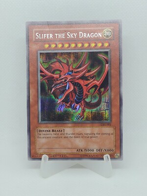 Yu-Gi-Oh Slifer the Sky Dragon - Secret Rare - GBI-001 - American God Cards-image