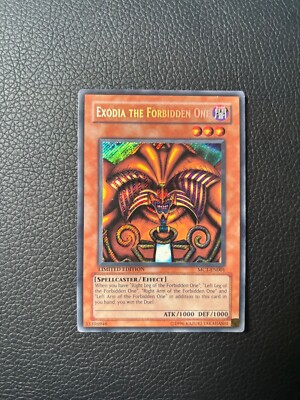 Yugioh - Exodia The Forbiden One MC1-EN001 Secret Rare Limited Edition LP-image