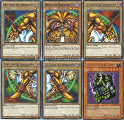 Yugioh Rare Hunter Seeker Complete Deck - Exodia Set - Sangan - N *Hot* + Bonus!-image