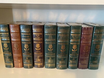 9 Diana Gabaldon Easton Press Outlander series ALL SIGNED and sealed-image